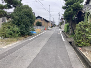 安城市赤松町、土地の画像です
