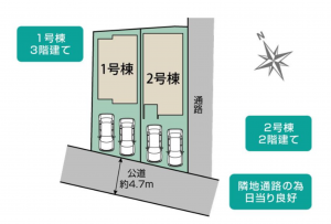 安城市安城町、新築一戸建ての画像です