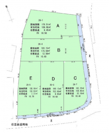 安城市小川町、土地の画像です