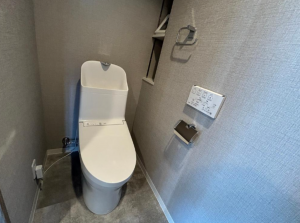 安城市桜町、マンションのトイレ画像です