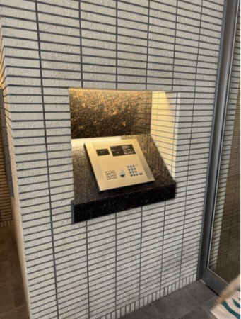 安城市大東町、マンションのエントランス画像です