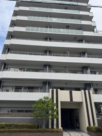 安城市大東町、マンションの外観画像です