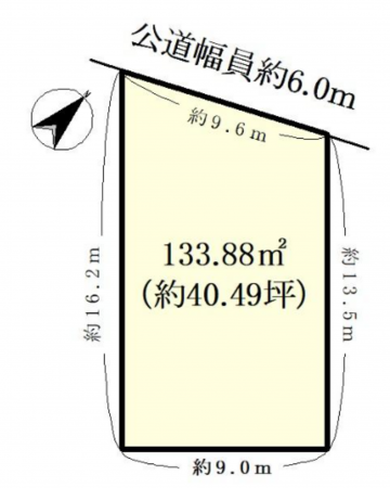 安城市百石町、土地の画像です
