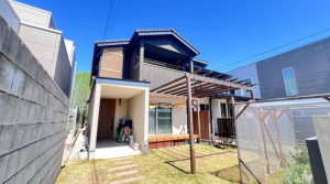 安城市赤松町、中古一戸建ての外観画像です