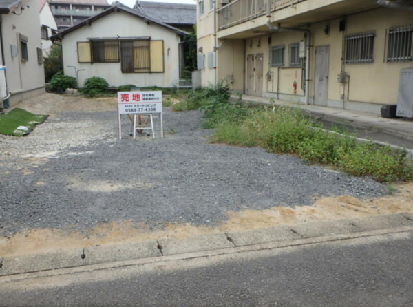 安城市錦町、土地の画像です