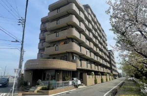 安城市三河安城町、マンションの外観画像です