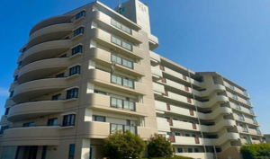 安城市古井町、マンションの外観画像です