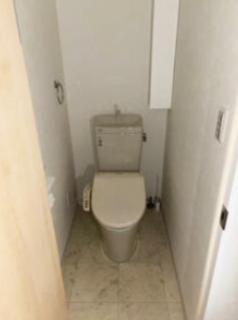 安城市今池町、マンションのトイレ画像です