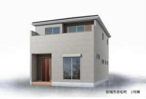 安城市赤松町、新築一戸建ての画像です