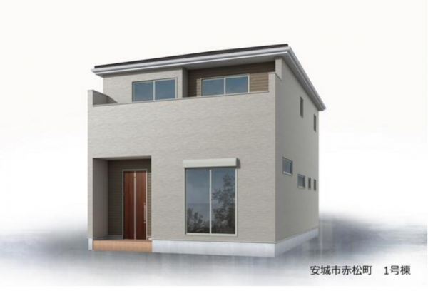 安城市赤松町、新築一戸建ての画像です