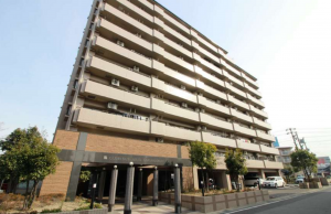 安城市桜町、マンションの外観画像です