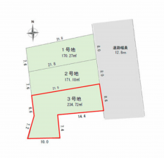 安城市小川町、土地の画像です