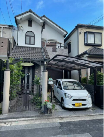 堺市堺区出島町、中古一戸建ての外観画像です