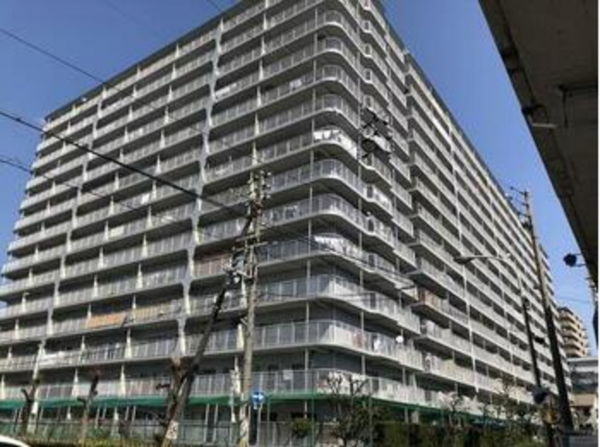 堺市堺区大浜北町、マンションの外観画像です