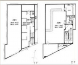堺市堺区南瓦町、収益物件/ビルの間取り画像です