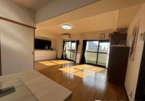 堺市堺区翁橋町、マンションの居間画像です