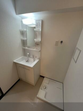 堺市堺区七道西町、マンションの洗面画像です