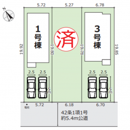 堺市堺区幸通、新築一戸建ての画像です