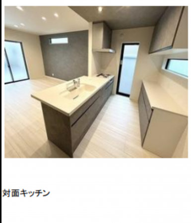 堺市堺区石津町、新築一戸建てのキッチン画像です