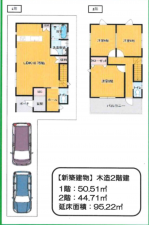 堺市堺区緑町、土地の間取り画像です