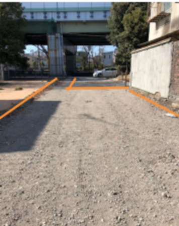 堺市堺区北清水町、土地の画像です