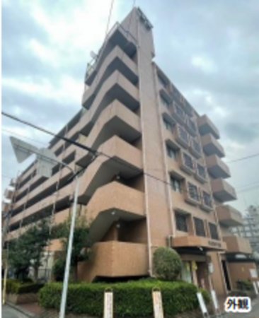 堺市堺区中之町西、マンションの外観画像です