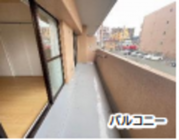 堺市堺区中之町西、マンションのバルコニー画像です