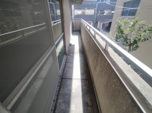 堺市堺区南半町東、マンションのバルコニー画像です
