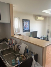 堺市堺区、収益物件/店舗付住宅のキッチン画像です