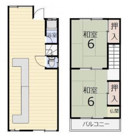 堺市堺区、収益物件/店舗付住宅の画像です