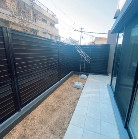 堺市堺区榎元町、マンションのバルコニー画像です