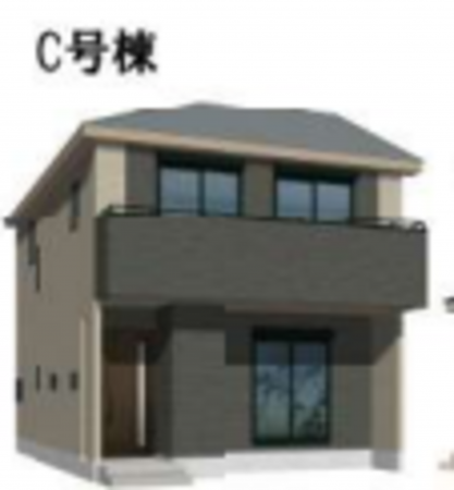 堺市堺区京町通、新築一戸建ての外観画像です