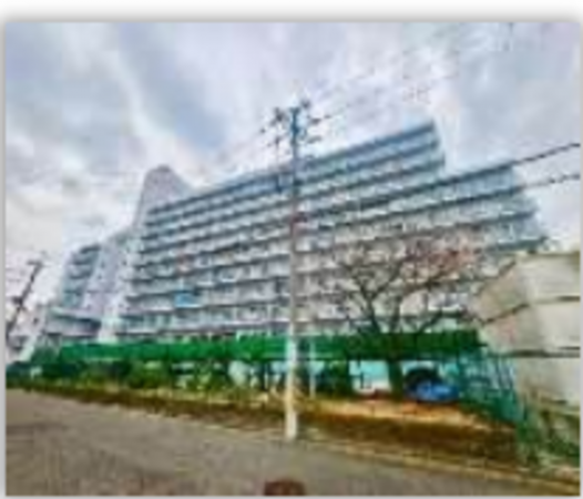 堺市堺区北庄町、マンションの外観画像です