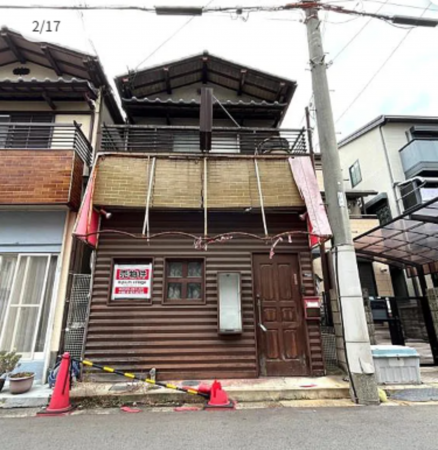 堺市堺区大浜北町、中古一戸建ての外観画像です