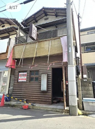 堺市堺区大浜北町、中古一戸建ての外観画像です