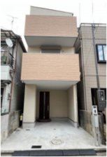 堺市堺区、中古一戸建ての外観画像です