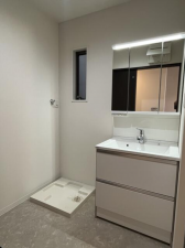 堺市堺区、中古一戸建ての洗面画像です