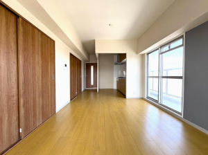 堺市堺区北庄町、マンションの間取り画像です