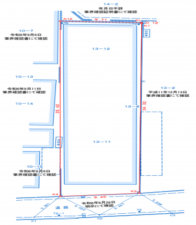 堺市堺区錦綾町、土地の間取り画像です