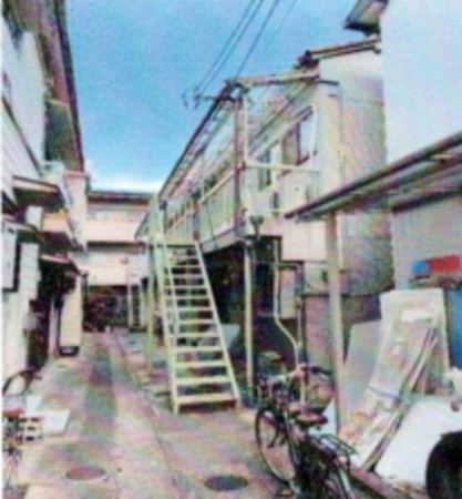 堺市堺区、収益物件/文化住宅の外観画像です