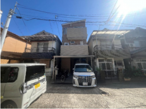 堺市堺区七道東町、中古一戸建ての外観画像です