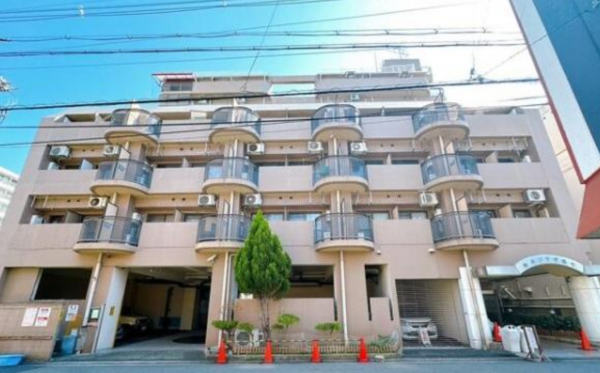 堺市堺区甲斐町東、マンションの外観画像です