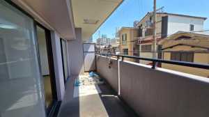 堺市堺区大浜北町、マンションのバルコニー画像です