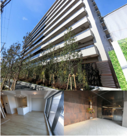 堺市堺区、マンションの外観画像です