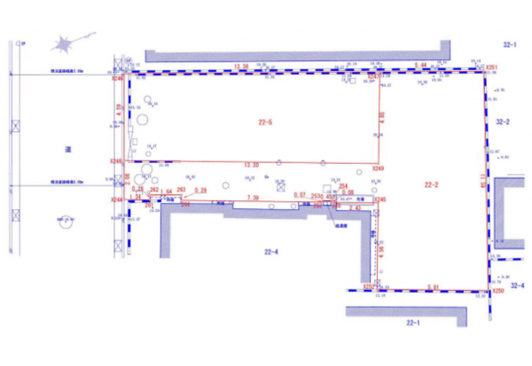 堺市堺区浅香山町、土地の間取り画像です