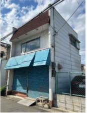 堺市堺区、収益物件/店舗付住宅の外観画像です
