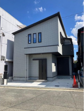 堺市堺区、新築一戸建ての外観画像です