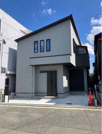 堺市堺区、新築一戸建ての外観画像です