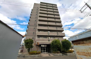 堺市堺区材木町東、マンションの外観画像です