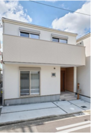 堺市堺区七条通、新築一戸建ての外観画像です